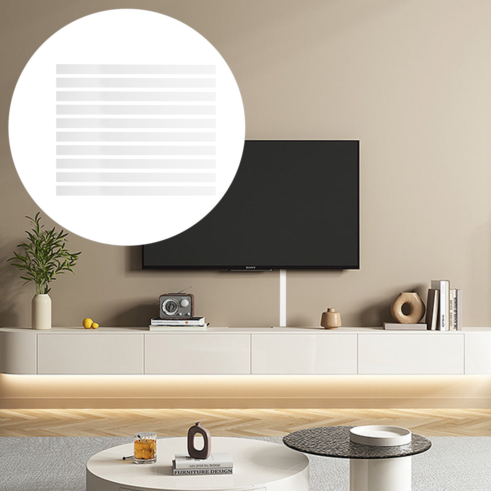 WHAMVOX 1 Set Cord Cover Kit Cable Concealer Wire Hiders Wire ...