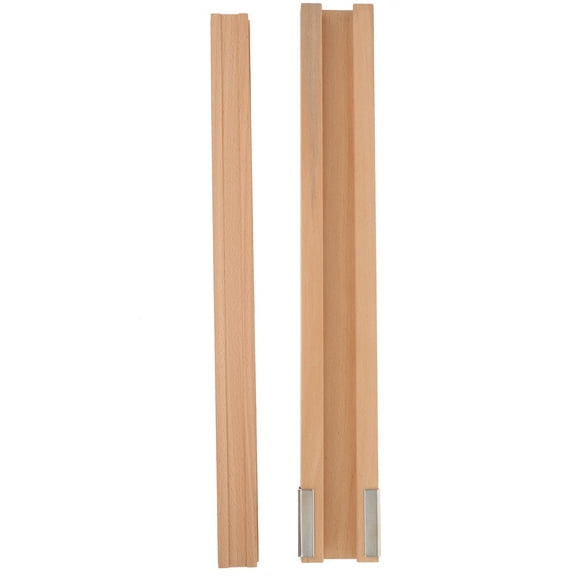 WHAMVOX 1 Set Drawer Slide Wooden Cabinet Rail Cupboard Track Guide Replacement Dresser Slide