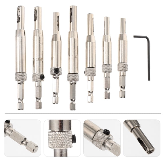 ROMANSENTIAL Hinge Adjustment Tool Set Silver 1 Set 6x3x0.6in