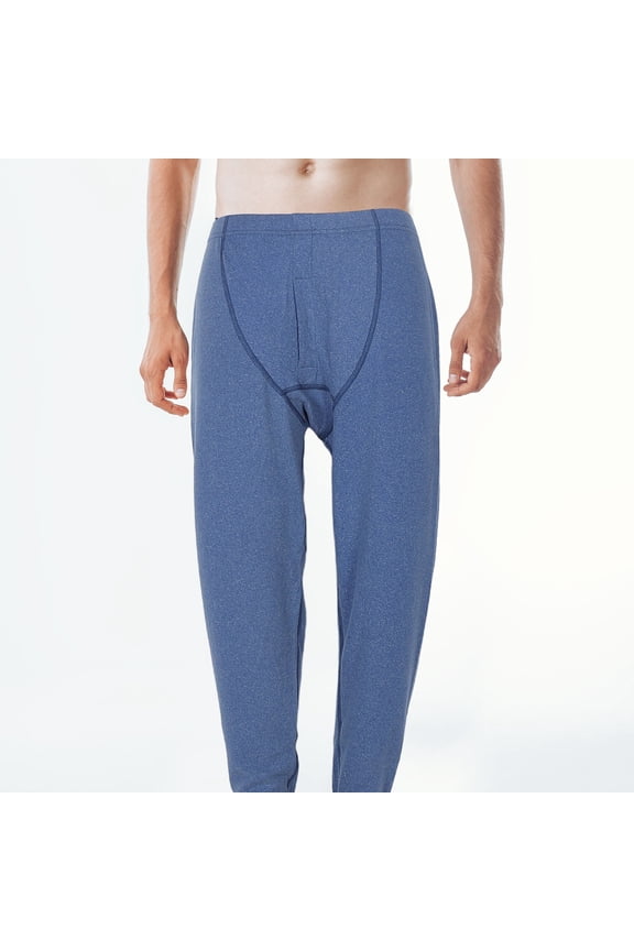 1 Set Mens Thermal Suit Winter Thermal Wear for Men Cozy Winter Clothing Thermal Pants V-Neck Soft Base Layers for Cold Weather