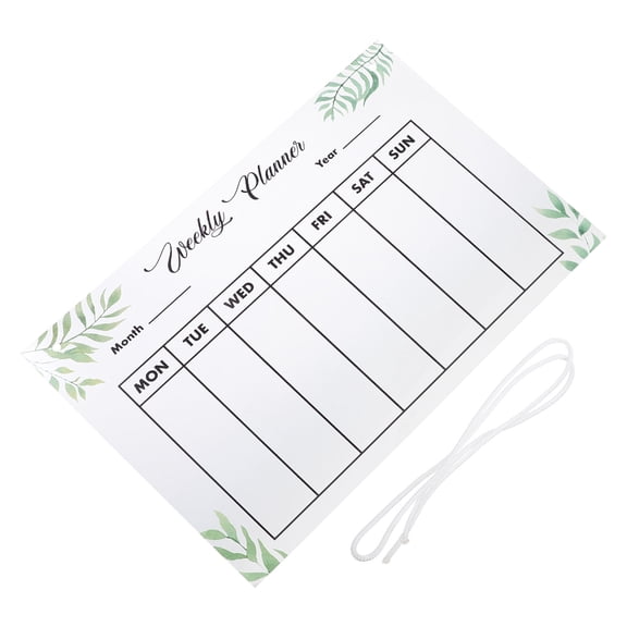 FESTFENDS Back to School Erasable Note Board Memo Writing Board Transparent 1 Set