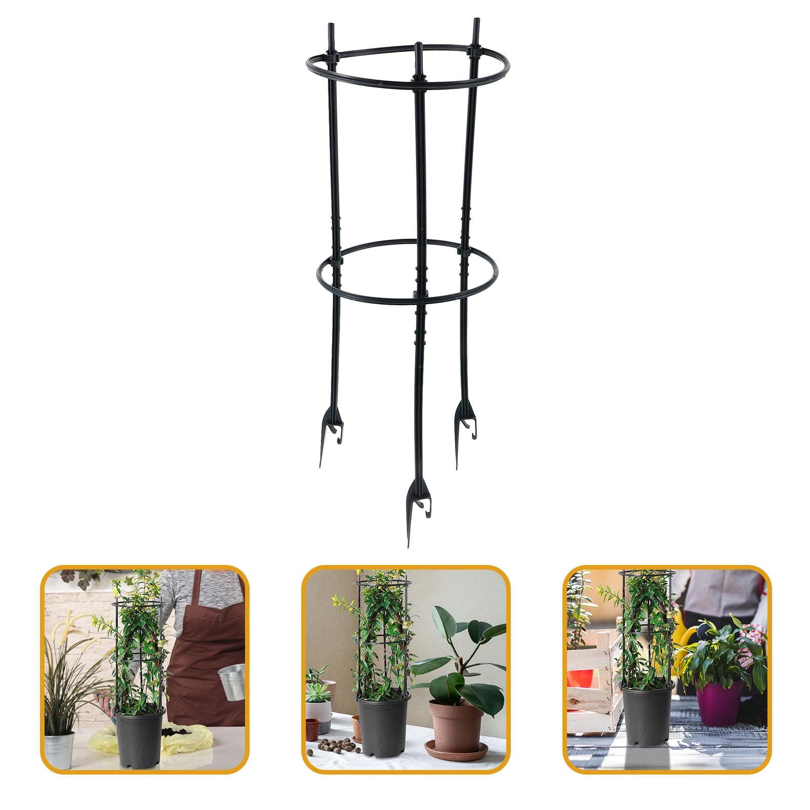 WHAMVOX 1 Set Plastic Plant Shelf Vine Climbing Support Outdoor Plants ...