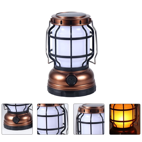 WHAMVOX 1 Set Portable USB Charging Camping Light Tent Lamp for Outdoor Vintage Camping Lamp