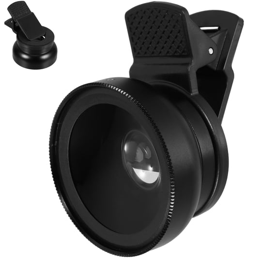 WHAMVOX 1 Set Portable and Lightweight 2 in Wide Angle Macro Lens for Mobile Photography Durable Materials Compatible with Most Smartphones