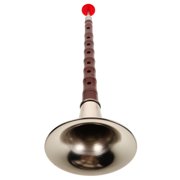 KHBUAB ABS Suona for Beginners High Realism Durable and User-Friendly Plated Silver