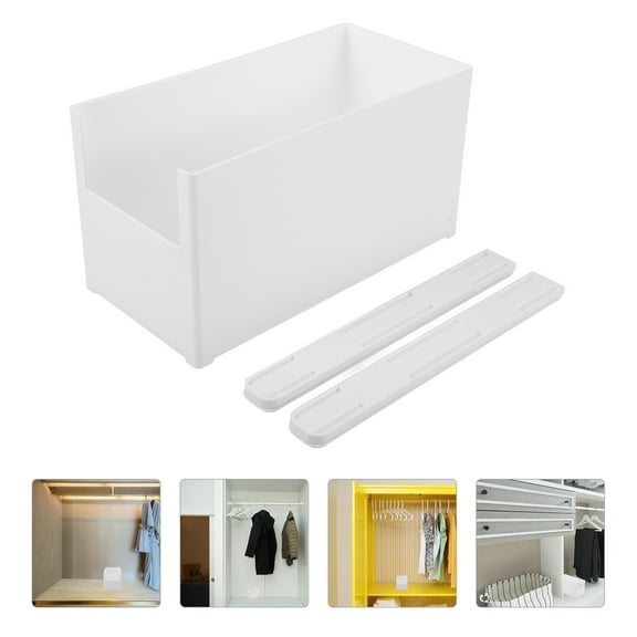 WHAMVOX 1 Set Pull Out Drawer Cabinet Organizer Slide Out Box Storage Box Pull Out Box Storage Container Pull Out Drawer For Kitchen Cabinet Pull Out Drawer Pulling Box