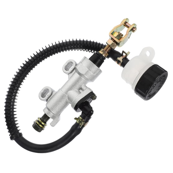 SEWCHICS Brake Hydraulic Cylinder Pump Silver Plastic 1 Set