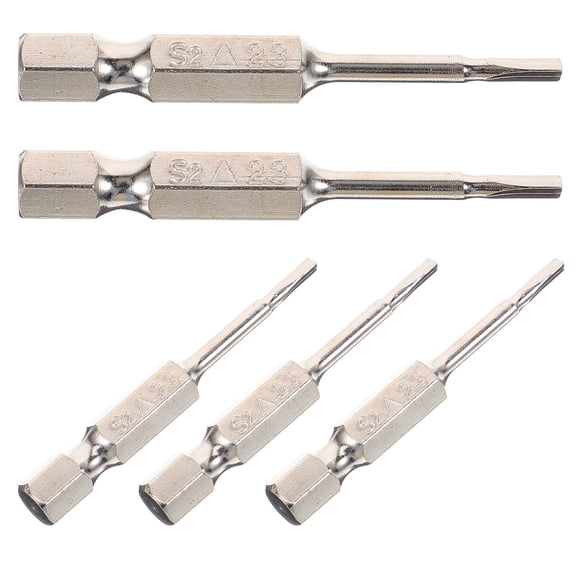 WHAMVOX 1 Set Screwdriver Bit Triangle Screwdriver Tip Steel Triangle Drill Bit Supply