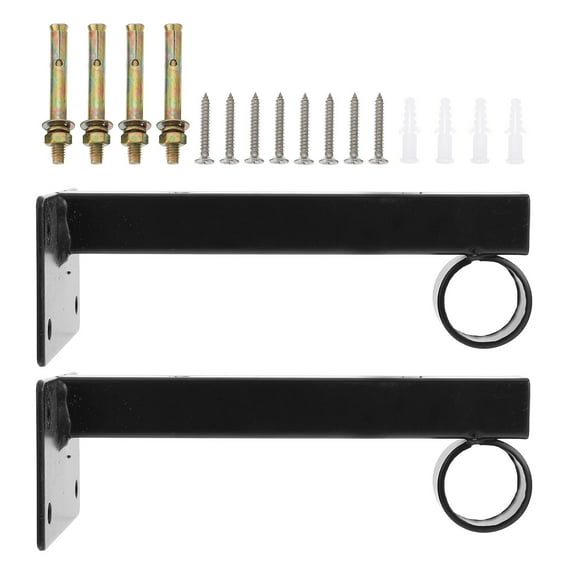 WHAMVOX 1 Set Shelf Bracket Fastener Bracket Wall Mounted Shelf Bracket With Circle