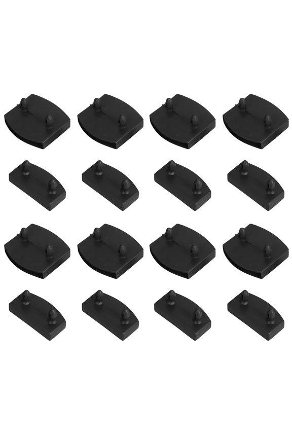 1 Set Slat End Caps Plastic End Caps Holders Replacement Bed Slat End Cover