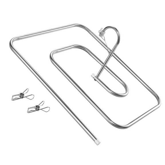 WHAMVOX 1 Set Spiral Quilt Rack Blanket Hanger Quilt Rack Blanket Drying Rack with Clips