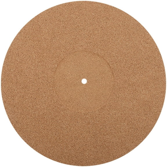 WHAMVOX 1 Set Synthetic Material Turntable Mat for Record Players Vibration Reduction 11.67X11.67X0.12In