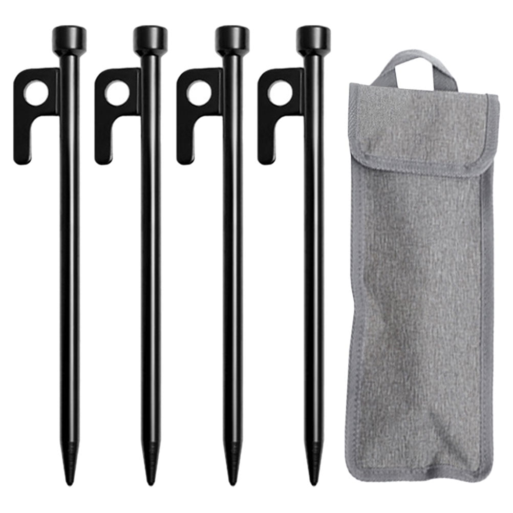 PENIKOKO 1Set Assorted Color Metal Tent Stakes Easy Pull Out Durable ...