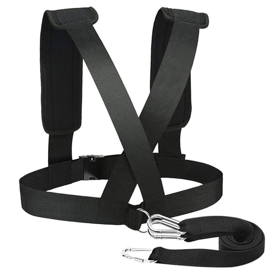 WHAMVOX 1 Set Weight Bearing Supporter Belt for Weighted Belt for Women Polyester Black 158x42x5cm