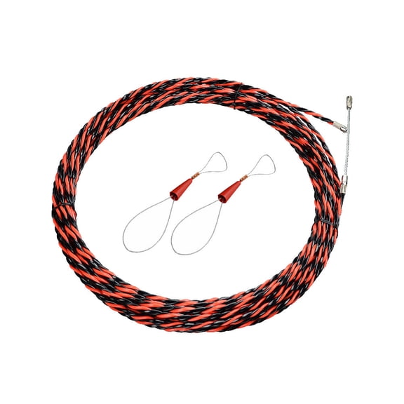 DECORNIJIA Pullers for Electrical Cables Wire Threader Red 1 Set with 2 Pc Tool
