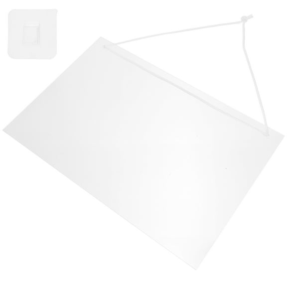 WHAMVOX 1 Set of Hanging Acrylic Blank Board Writing Board Modern Memo Board Home Office Memo Board