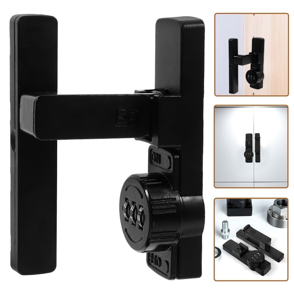 WHAMVOX 1 Set of Locker Lock Cabinet Combination Lock Hasp Lock For Cabinet Locker Drawer