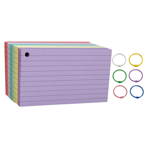 WHAMVOX 1 Set of Small Memo Pads Lined Notepads Study Flash Cards Noting Pads for Note Taking