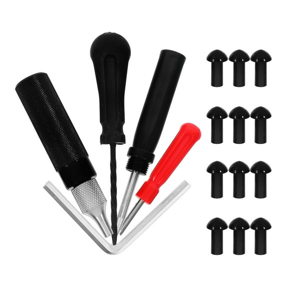 WHAMVOX 1 Set of Tire Repair Kit Motorbike Tire Tool Motorcycle Wheel Repairing Tools Tire Repair Kit