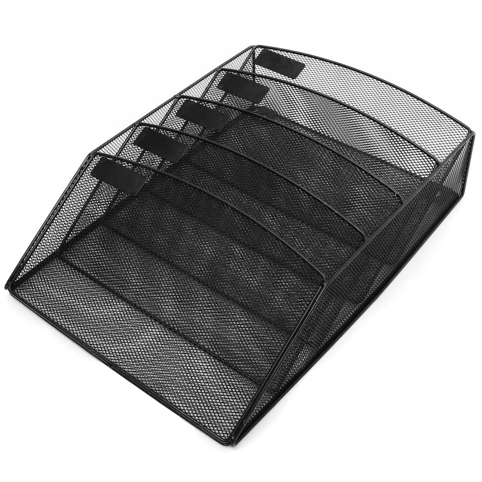 WHAMVOX 1 Set of Wall-mounted Document Organizer Practical Mesh File ...