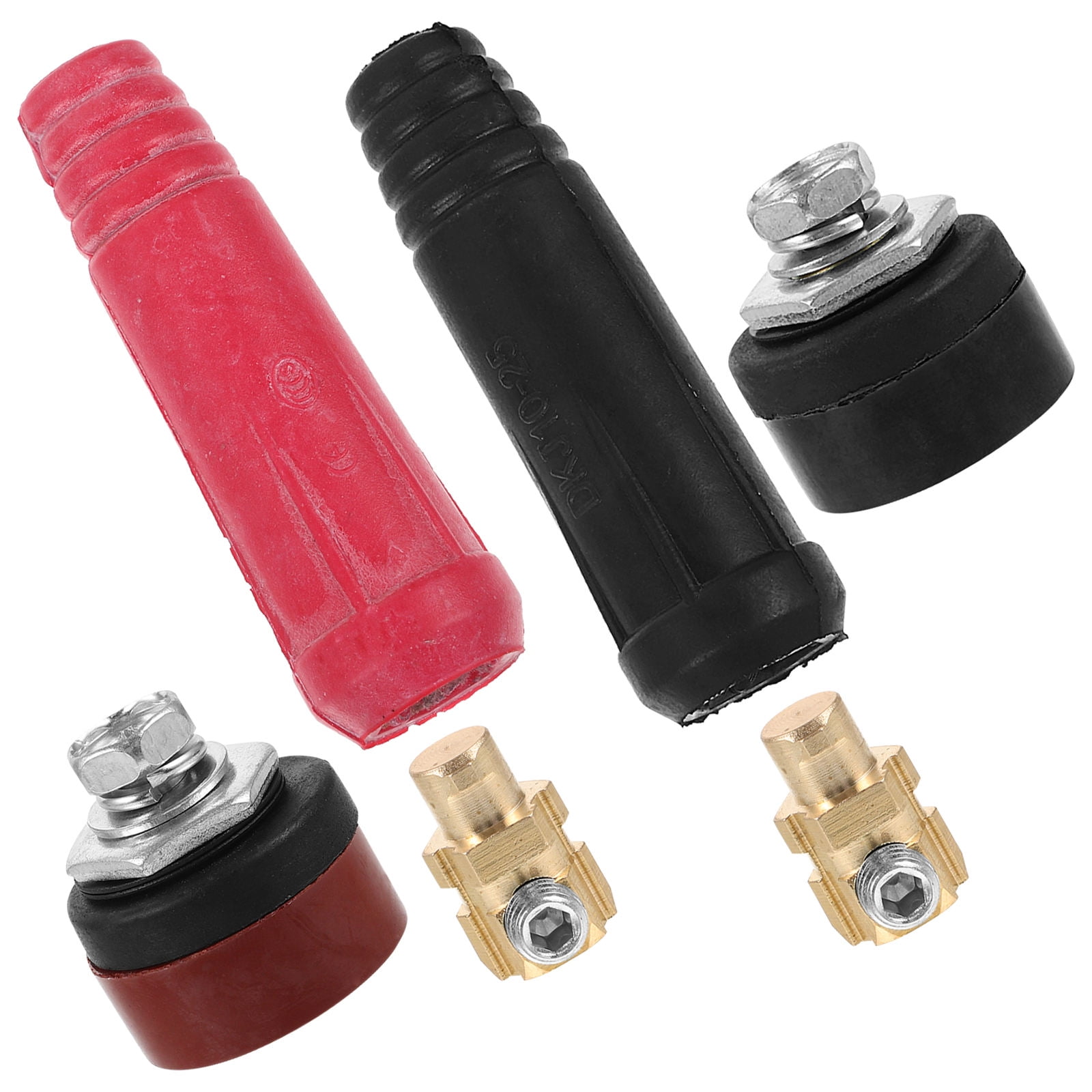 2pcs Copper Welding Cable Quick Connectors 200-400A - Euro Style DKZ, For 10-25mm² Cable, High Conductivity, Oil & Heat Resistant - View #13
