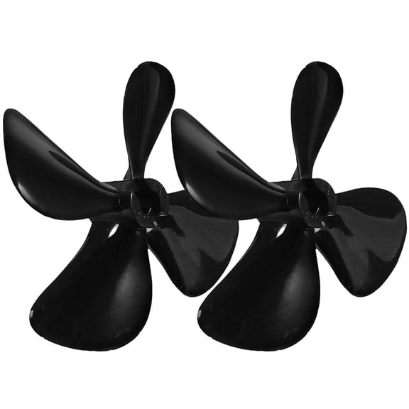 WHAMVOX 1 pair of Rc Boat Supply Rc Boat Propeller Part Plastic Propeller Small Boat Propeller