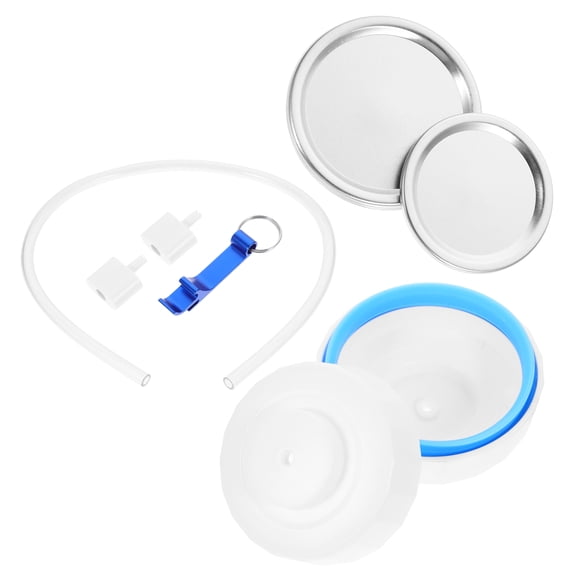 WHAMVOX 1 set of Sealer Accessory Jar Lids Jar Tinplate Lids Metal Cover Jar Sealing Tool