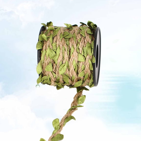 WHAMVOX  10 M Simulated Green Leaf Rattan Greenery Decoration