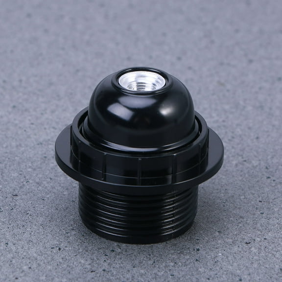 WHAMVOX 10 PCS E26 Lamp Holders Self-locking Round Lamp Bulb Socket Bases for LED Bulbs Installation