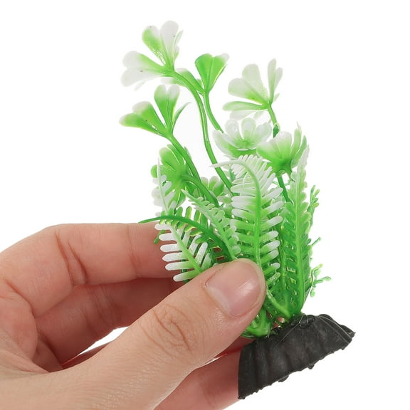WHAMVOX 10 Pcs Aquatic Decoration Freshwater Aquarium Plants