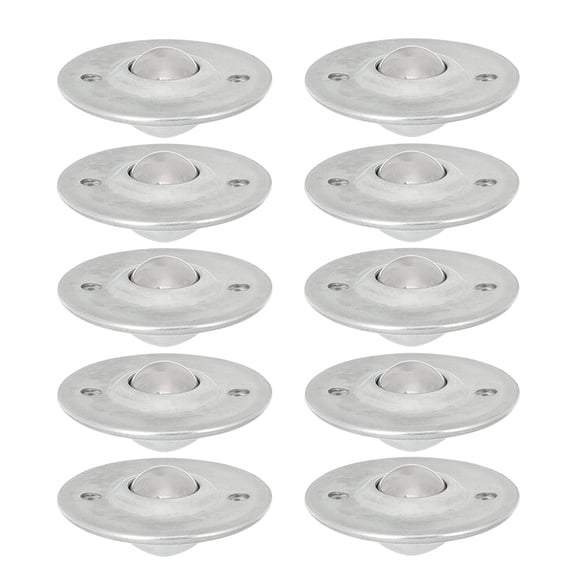 WHAMVOX 10 Pcs Ball Bearing Rollers Caster Transfers Spherical Silver