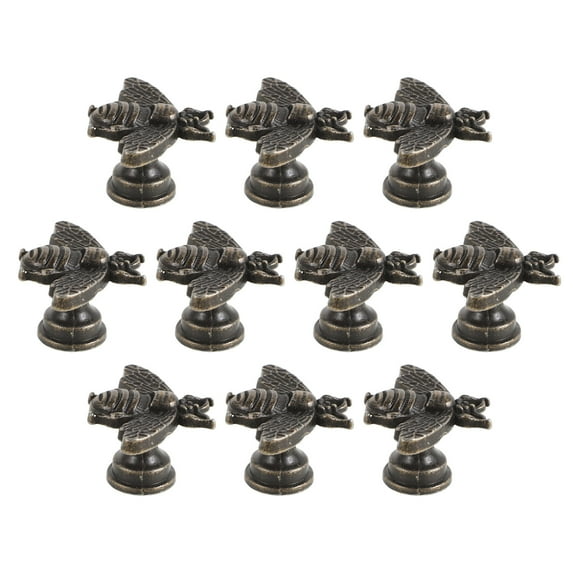 WHAMVOX 10 Pcs Bronze Wardrobe Door Handle Retro Knobs Baby