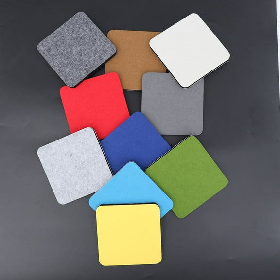 WHAMVOX  10 Pcs Bulletin Board Borders Rainbow Wall Decor Office Memos Display