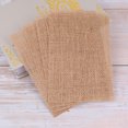 thumbnail image 1 of WHAMVOX 10-Piece Vintage Burlap Cloth Set with Table Runner, 17x12 cm Rustic Home Decor, 1 of 8