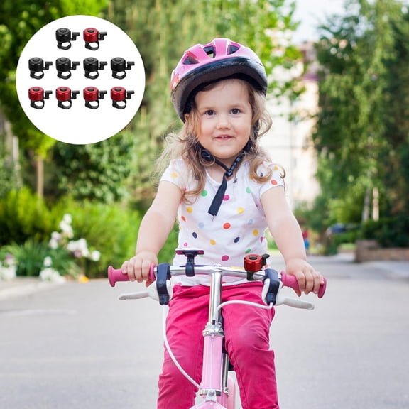 WHAMVOX 10 Pcs Cycle Bell Car Secure Bike Kid Child Miss