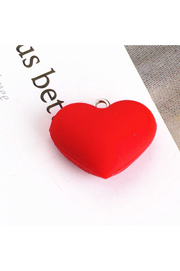 Shaped Rubber Charms for Earring Making, 10pcs Jewelry Craft Supplies