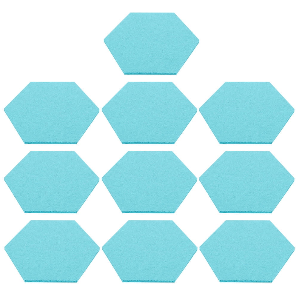 WHAMVOX 10 Pcs Felt Backdrop Wall Sticker Board Bulletin Boards ...