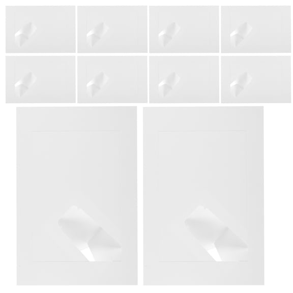 SEWCHICS DIY Photo Frame White Paper Picture Holder for Home Decor Details