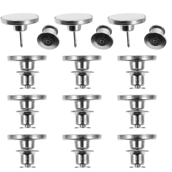 WHAMVOX  10 Pcs Jean Button Trouser Buttons Fix Adjustable Waistband