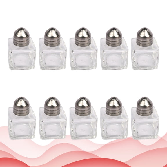KHBUAB 10Pcs Transparent Seasoning Bottle Oil Pot Storage Bottle Kitchen Tool for Cooking