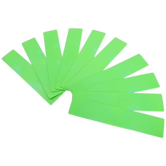 WHAMVOX  10 Pcs Landmark Mat Marker Soccer Equipment for Training Numbers Child Green