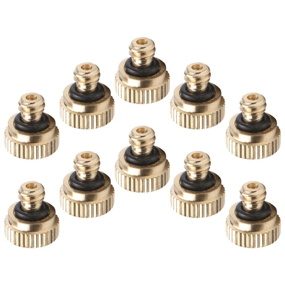 WHAMVOX 10 Pcs Low Pressure Nozzles Garden Sprayer Atomizing Misting
