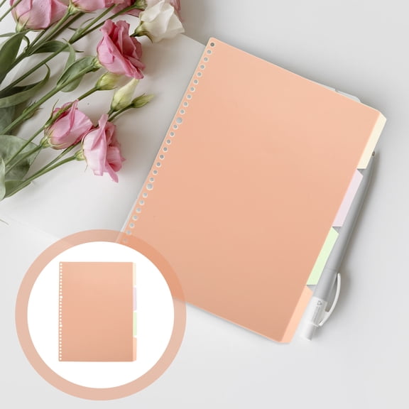 WHAMVOX 10 Pcs Notepad Markers Index Classified Labels Filing Separators Pastel