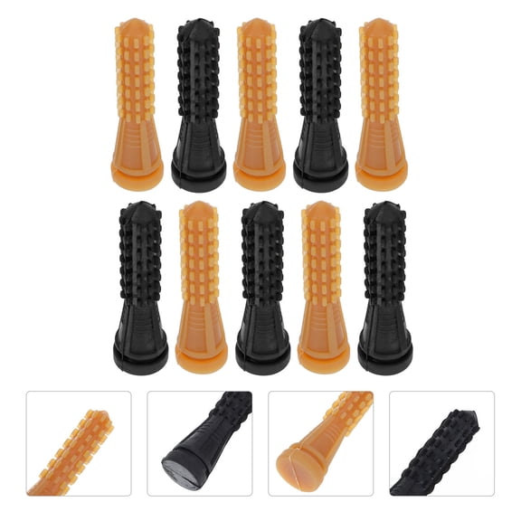 WHAMVOX 10 Pcs Poultry Hair Plucking Stick Glue Strip Plucker Equipment