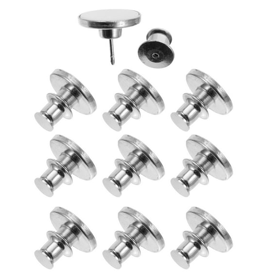 WHAMVOX  10 Pcs Replacement Instant Adjustable Jeans Buttons Hardware Fix
