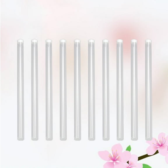 ROMANSENTIAL 10Pcs Transparent Storage Case Sewing Needle Box Made of Firm and Sturdy PP Material