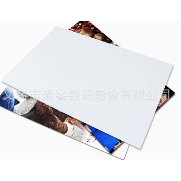 WHAMVOX 10 Pcs Sublimation Blank Printable Photo Sign Thermal Transfer Metal Photos