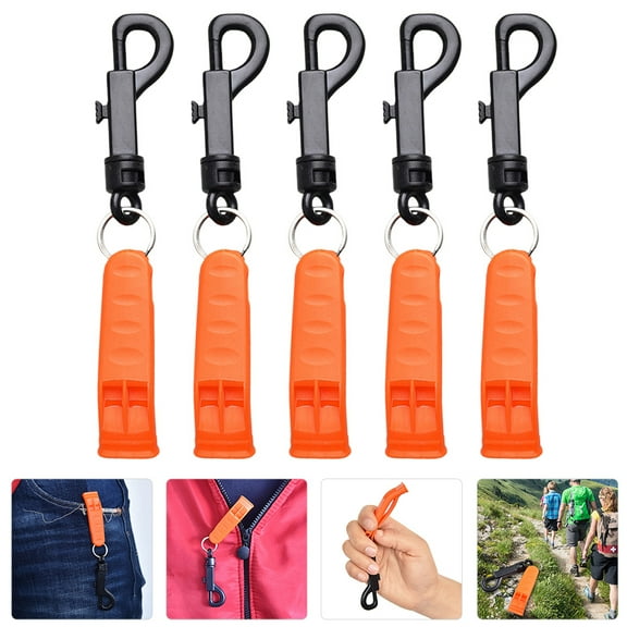 WHAMVOX 10 Pcs Whistle Survival Emergency -saving Travel
