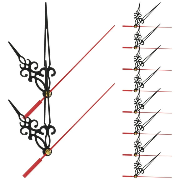 SEWCHICS Professional Clock Pointers 10 Sets Metal Simple Design for Watchmakers Use