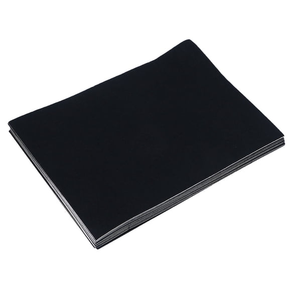 WHAMVOX 10 Sheets Adhesive Felt Cloth DIY Colored Cloth A4 Size Stickers Handmade Crafts Supplies for Home Kindergarten